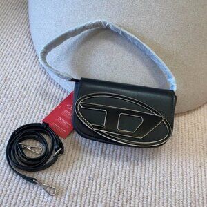 New Diesel 1DR Black Shoulder Bag